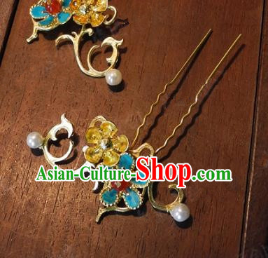 Chinese Handmade Classical Hairpins Ancient Hanfu Hair Stick Hair Accessories for Women