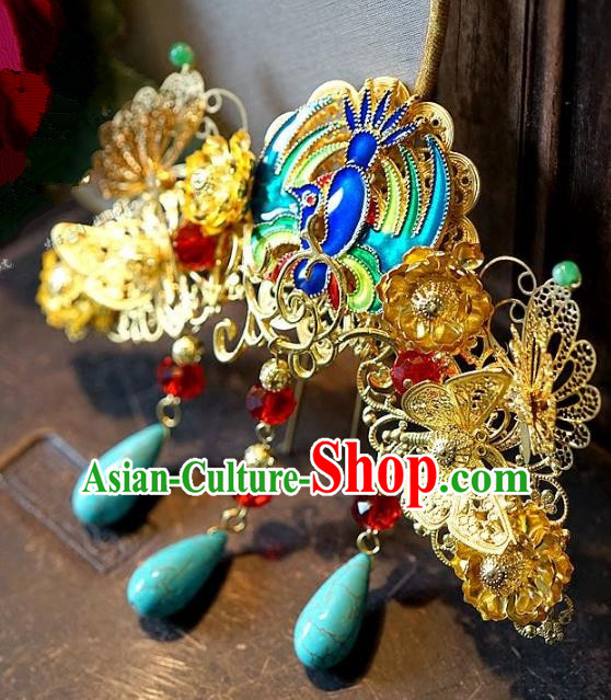 Chinese Handmade Classical Hair Accessories Ancient Hanfu Hairpins Hair Stick for Women