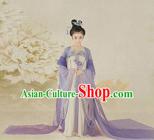 China Ancient Tang Dynasty Nobility Lady Costume Traditional Princess Hanfu Clothing for Kids