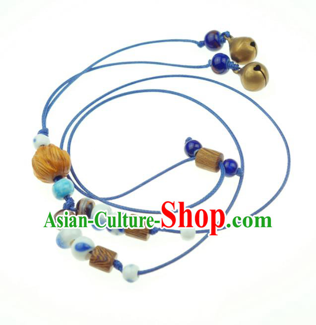 Traditional Chinese Pendant Accessories Bells Necklace for Women