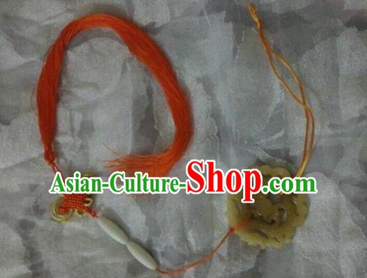 Traditional China Ancient Cosplay Swordsman Jade Pendant for Men