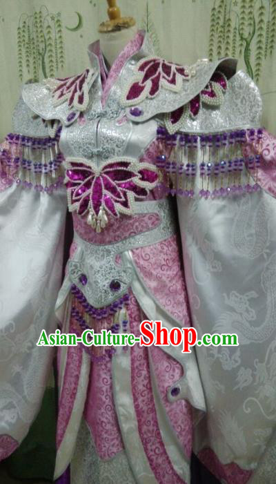 Ancient Chinese Costume hanfu Chinese Wedding Dress traditional china Cosplay Swordsman Wig Clothing Headwear