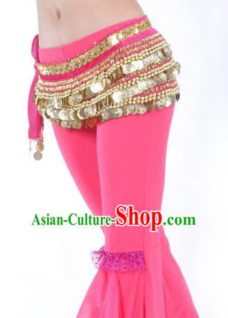 Rosy Waistband Asian Indian Belly Dance Waist Accessories India National Dance Belts for Women