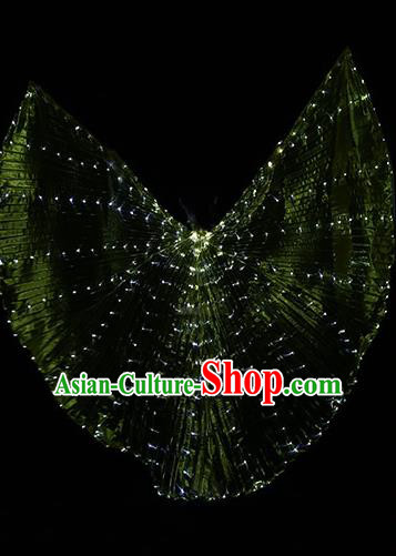 Top Stage Performance Props Led Lights Wing Shine Cloak