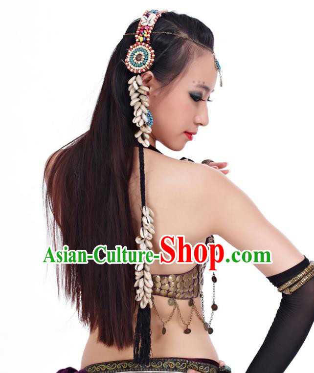 Top Belly Dance Hair Accessories Shell Hair Clasp Headwear for Women
