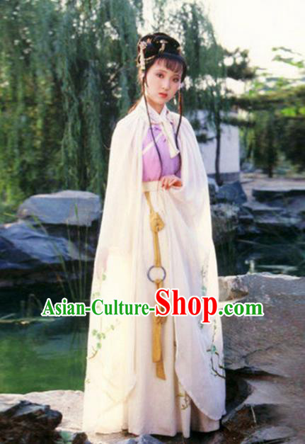 Traditional Chinese Ming Dynasty Nobility Lady Costume, China Ancient Princess Embroidered Clothing