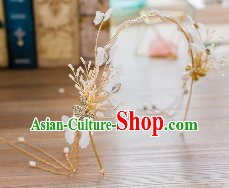 Handmade Classical Wedding Hair Accessories Bride Hair Clasp Crown for Women