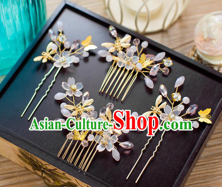 Handmade Classical Wedding Hair Accessories Bride Hair Stick Hair Comb for Women