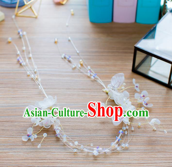 Handmade Classical Wedding Hair Accessories Bride Hair Clasp Headwear for Women