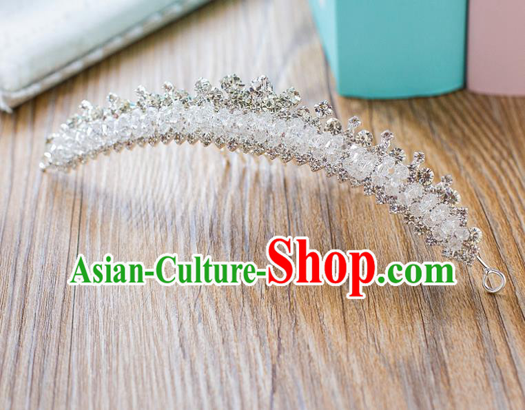 Handmade Classical Hair Accessories Baroque Crystal Hair Clasp Headwear for Women