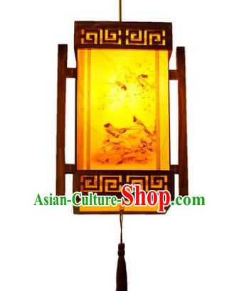 Traditional Chinese Palace Lanterns Handmade Painted Hanging Lantern Ancient Ceiling Lamp