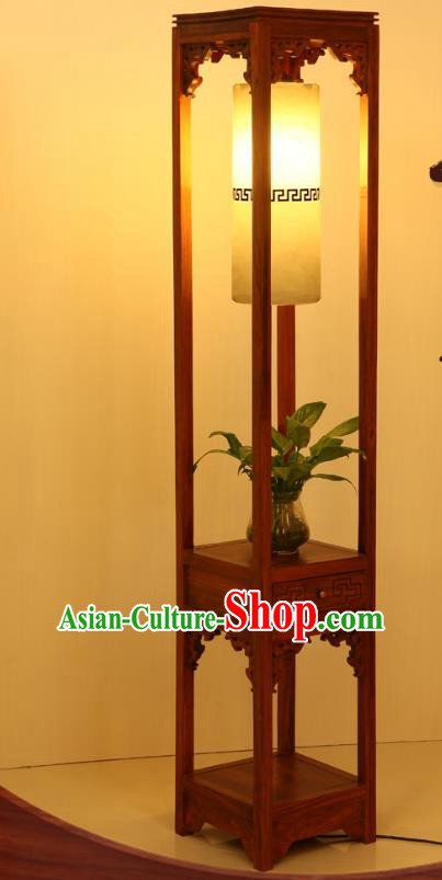 China Handmade Marble Lanterns Palace Floor Lantern Ancient Wood Lanterns Traditional Lamp