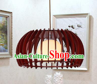 Traditional Chinese Handmade Palace Hanging Lantern Wood Ceiling Lanterns Ancient Lamp