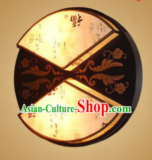 China Handmade Wood Wall Lanterns Painted Palace Lantern Ancient Lanterns Traditional Lamp