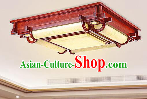 Traditional Chinese Palace Lantern Handmade Wood Ceiling Lanterns Ancient Lamp