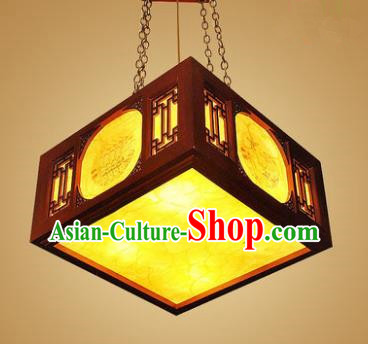 Traditional Chinese Hanging Palace Lantern Handmade Ceiling Lanterns Ancient Lamp