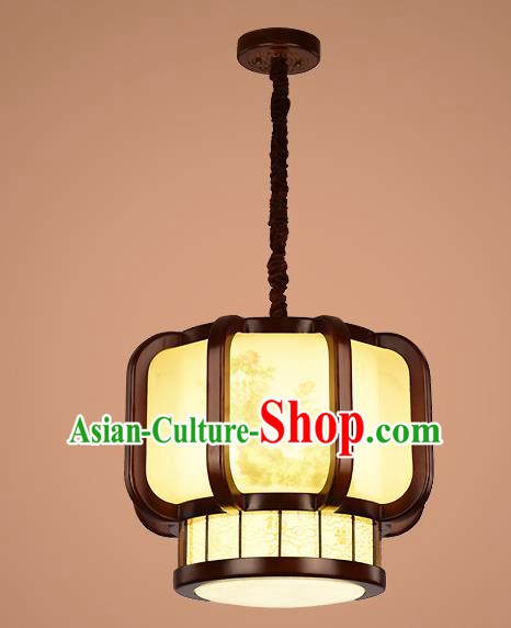 Traditional Chinese Wood Palace Lantern Handmade Hanging Lanterns Ancient Lamp