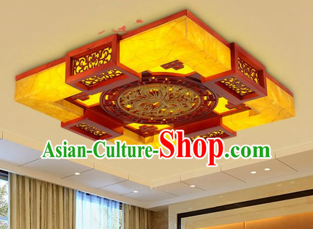 Top Grade Handmade Wood Palace Lanterns Traditional Chinese Lantern Ancient Ceiling Lanterns