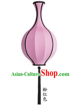 Top Grade Handmade Pink Vase Lanterns Traditional Chinese Hanging Palace Lantern Ancient Lanterns