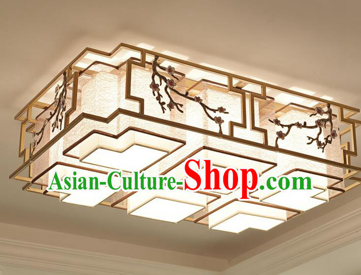 China Handmade Ceiling Lanterns Traditional Chinese Embroidered Six-Lights Palace Lantern Ancient Lanterns