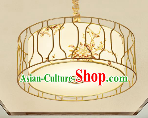 Top Grade Handmade Painting Flowers Ceiling Lanterns Traditional Chinese Palace Lantern Ancient Lanterns