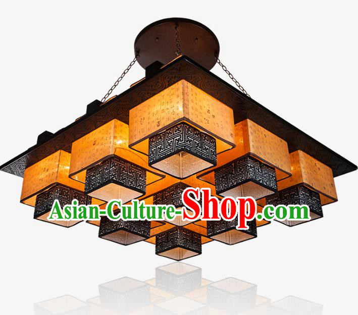 Top Grade Handmade Lanterns Traditional Chinese Palace Lantern Ancient Ceiling Lanterns