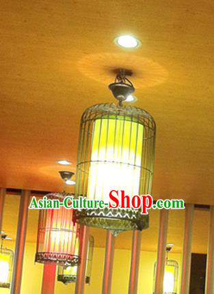 Top Grade Handmade Iron Lanterns Traditional Chinese Palace Lantern Ancient Ceiling Lanterns