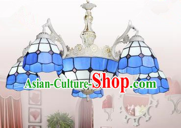 Top Grade Handmade Hanging Lanterns Traditional Chinese Six-Lights Palace Lantern Ancient Ceiling Lanterns