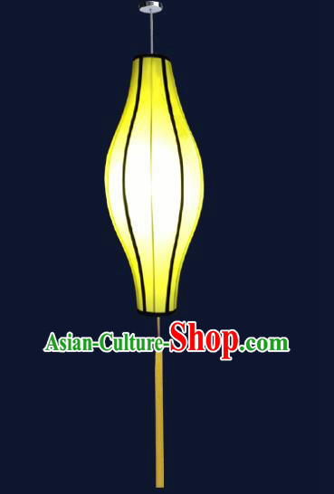 Top Grade Handmade Hanging Lanterns Traditional Chinese Yellow Ceiling Palace Lantern Ancient Lanterns