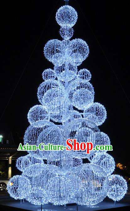 Handmade Spherical Shiny Christmas Tree Lights Lamplight Decorations LED Lamp Lanterns Bulb