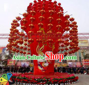 Handmade China New Year Lamplight Decorations LED Lamp Lantern Festival Lights Tree
