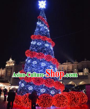 Traditional Christmas Tree Lights Stage Display Decorations Lamplight LED Lanterns