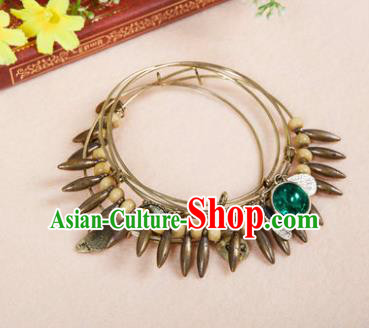 Indian Traditional Belly Dance Accessories India Raks Sharki Bracelet for Women