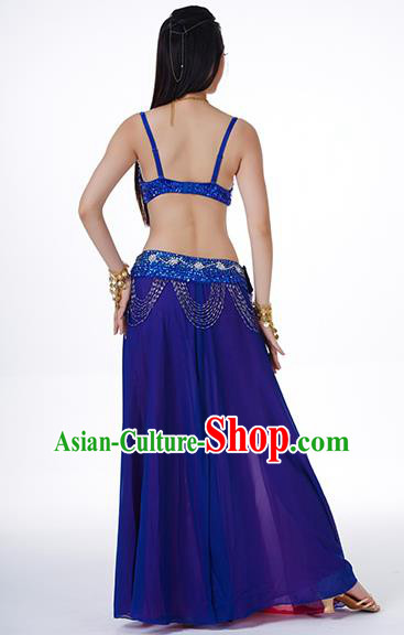 Indian Belly Dance Royalblue Tassel Waist Chain Belts India Raks Sharki Waistband for Women