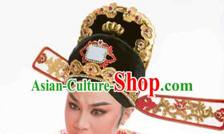 Traditional Chinese Beijing Opera Lang Scholar Hats Peking Opera Niche Headwear