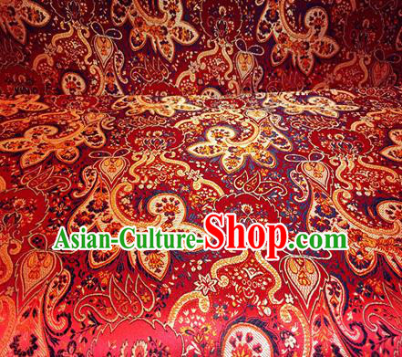 Chinese Traditional Fabric Palace Pattern Design Brocade Chinese Fabric Asian Material