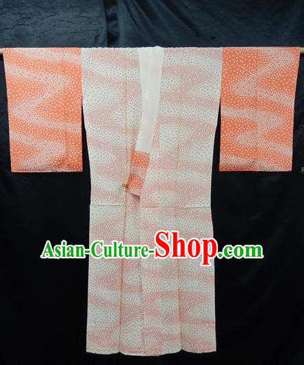 Traditional Japan Palace Furisode Kimono Costume Japanese Yukata Dress for Women