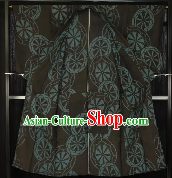 Japanese Traditional Kimono Male Costume Yukata Robe Japan Haori Apparel Clothing for Men