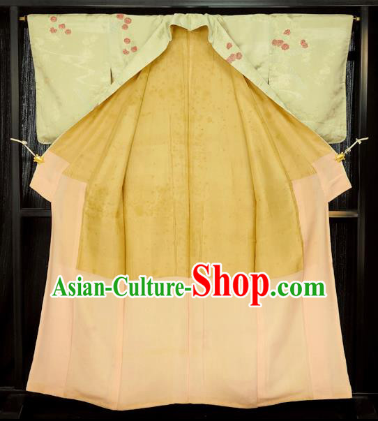 Asian Japan Costume Traditional Furisode Kimono Japanese Yukata Dress for Women