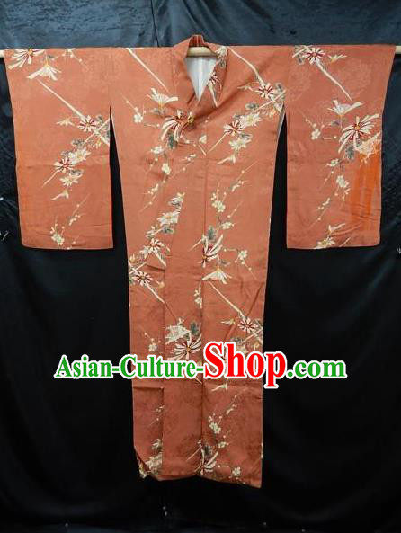 Traditional Japan Costume Female Furisode Kimono Japanese Geisha Yukata Dress for Women