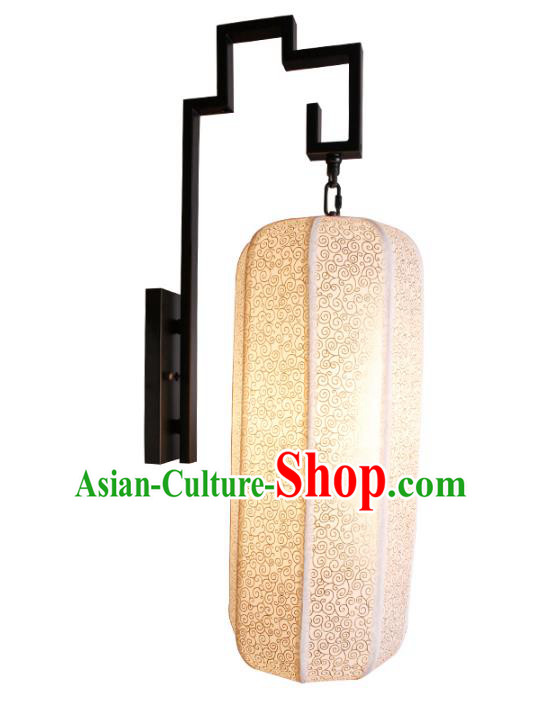Handmade Traditional Chinese Sheepskin Lantern Wall Lamp New Year Lantern