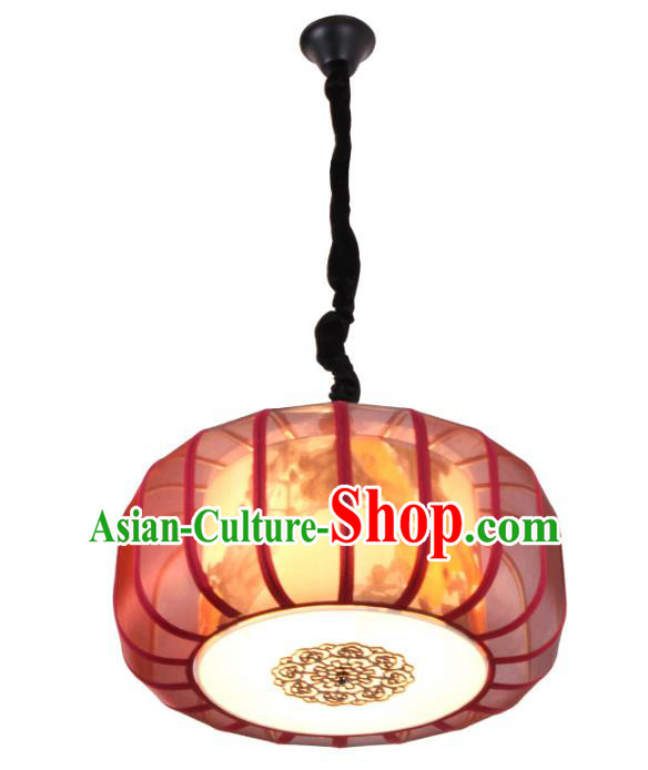 Traditional Chinese Ancient Palace Pumpkin Lantern Ceiling Lanterns Hanging Lanern