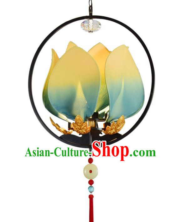 Traditional Chinese Ancient Palace Lantern Lotus Ceiling Lanterns Hanging Lanern