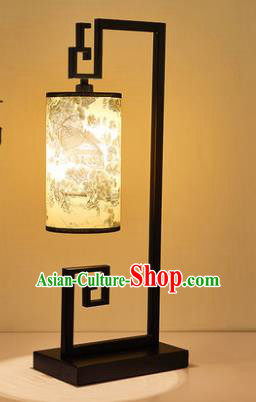 Traditional Asian Chinese Lantern China Style Lamp Electric Palace Desk Lantern