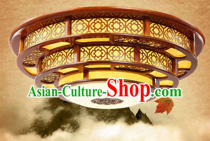 Asian China Traditional Handmade Lantern Parchment Lanterns Ceiling Lamp Ancient Palace Lanern