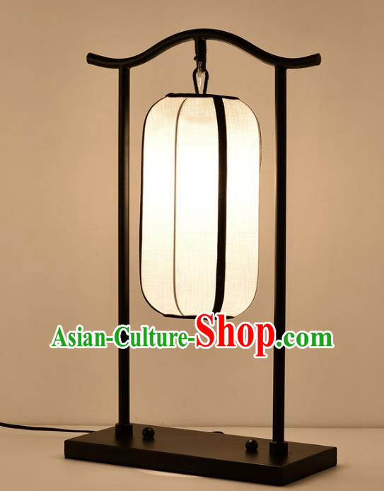 Traditional Asian Chinese Iron Desk Lanterns China Ancient Lamp Palace Lantern