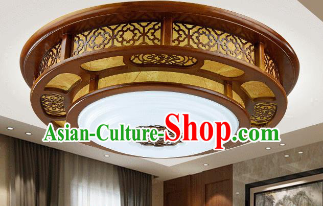 China Traditional Handmade Ancient Lantern Palace Lanterns Wood Ceiling Lamp