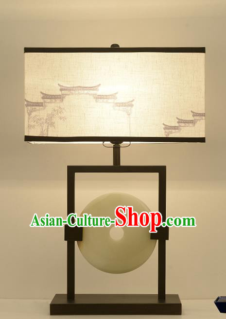 Traditional Asian Chinese Lanterns China Ancient Desk Lamp Landscape Palace Lantern