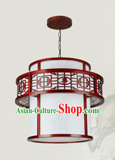 China Traditional Handmade Ancient Hanging Lantern Palace Lanterns Round Ceiling Lamp