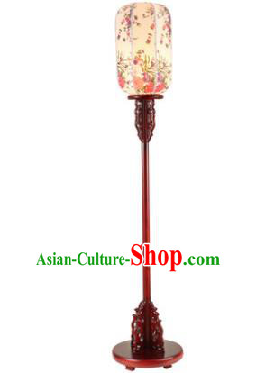 Traditional Asian Chinese Lanterns China Ancient New Year Printing Floor Lamp Palace Lantern